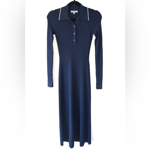 Madewell Ribbed Long Sleeve Maxi Dress - Picture 6 of 10